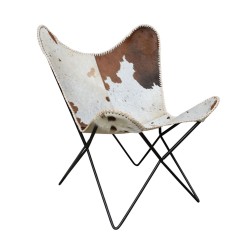 KOŽNA FOTELJA LEPTIR